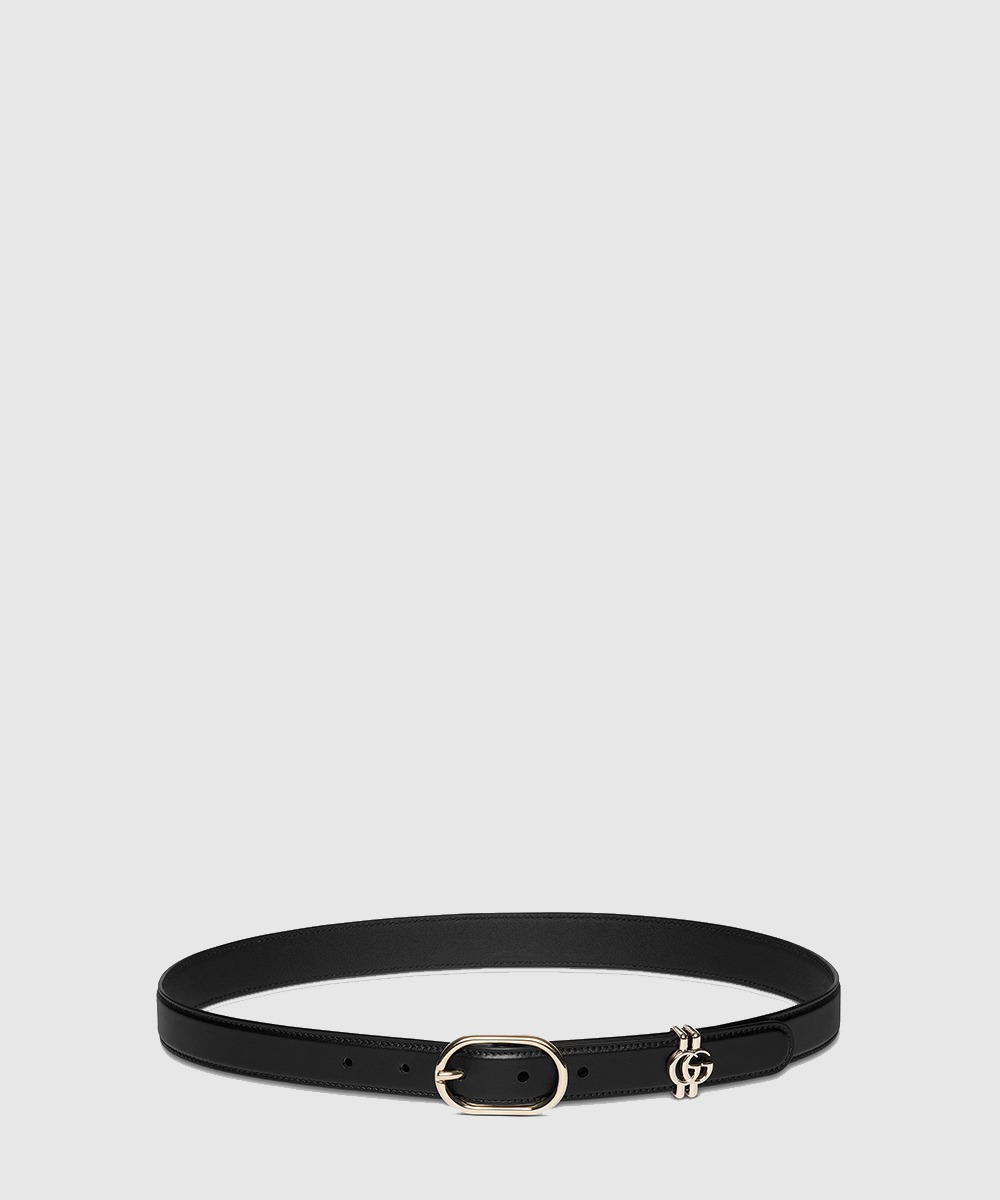 구찌 타원형 버클 벨트 ‎813004