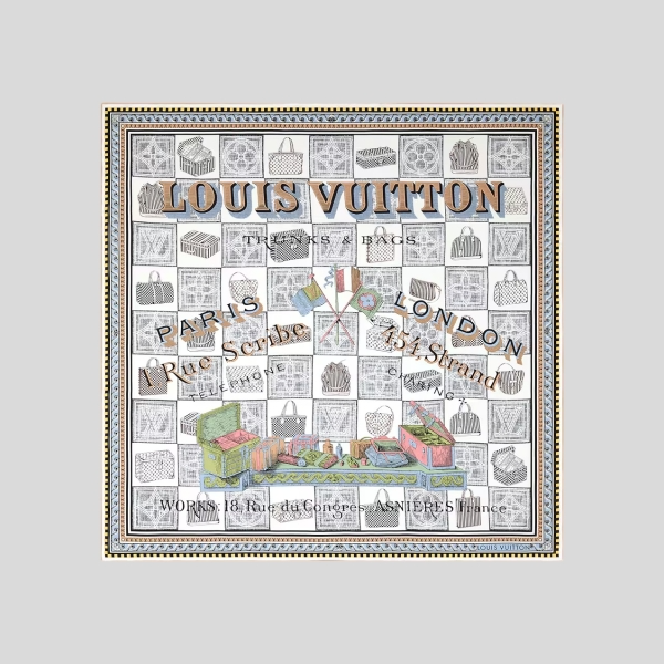 루이비통 다미에그램 스퀘어 90