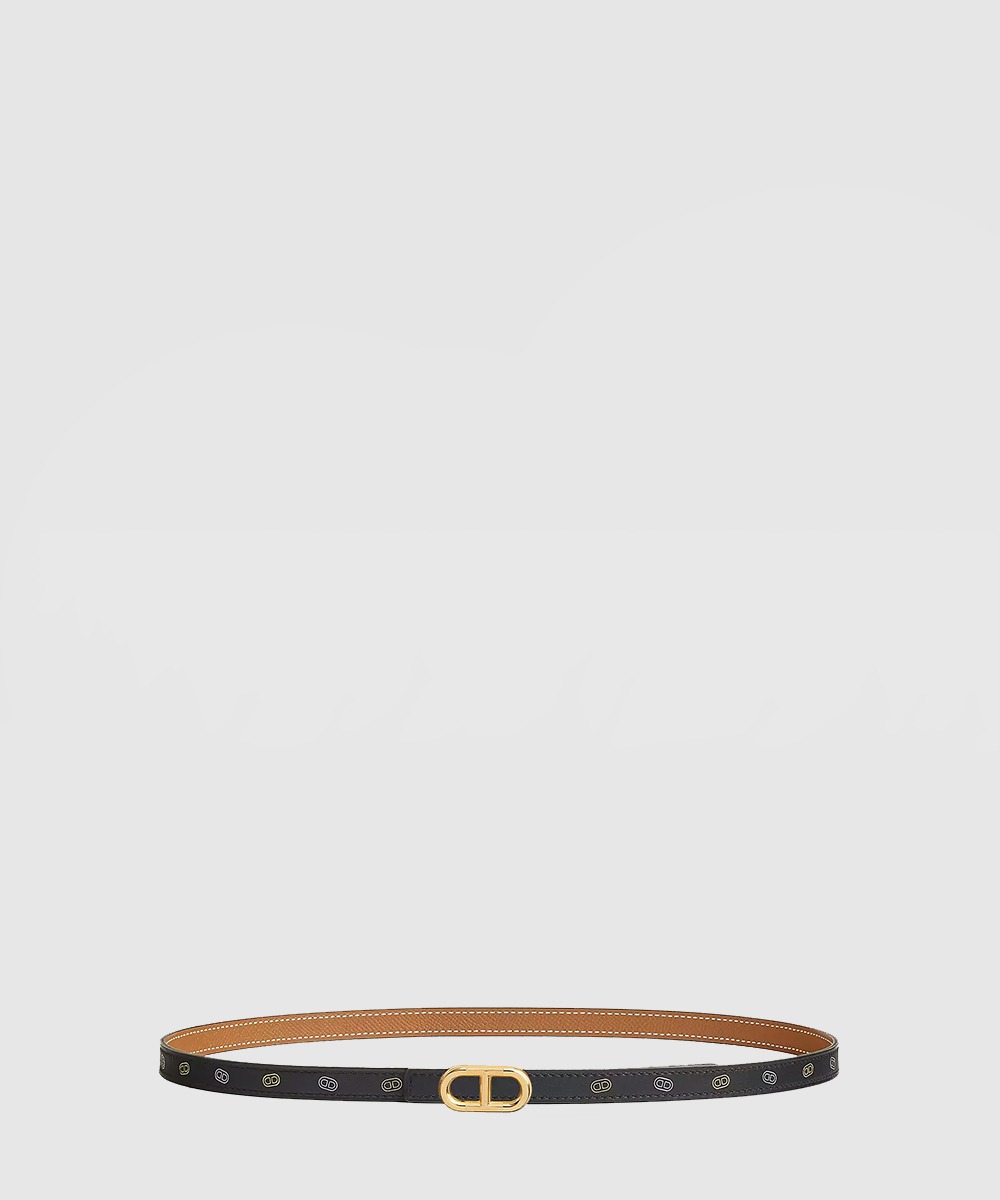 에르메스 Maillon H 벨트 버클 Hermes sur Mer 리버서블 가죽 스트랩