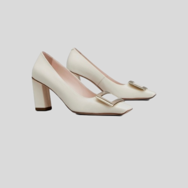 로저비비에 레더 펌프스 ( 7cm )