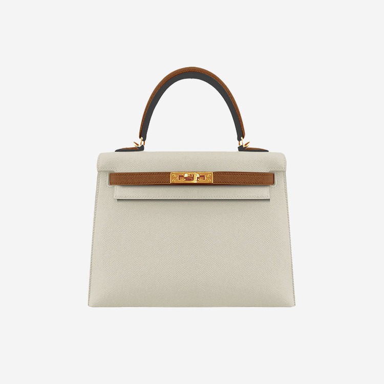 에르메스 켈리백 25 Gold/Carie (Epsom) 