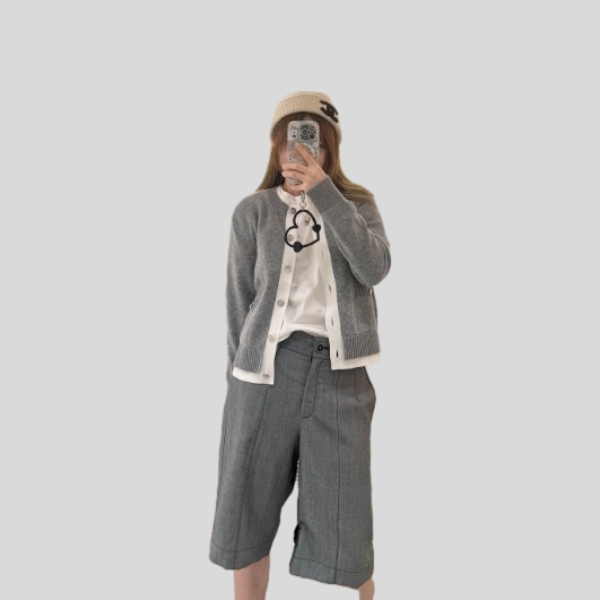 샤넬 니트 가디건