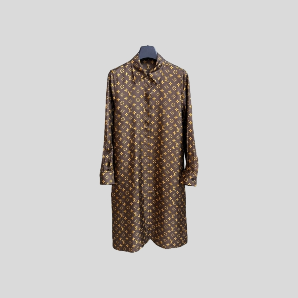 루이비통 모노그램 실크 드레스